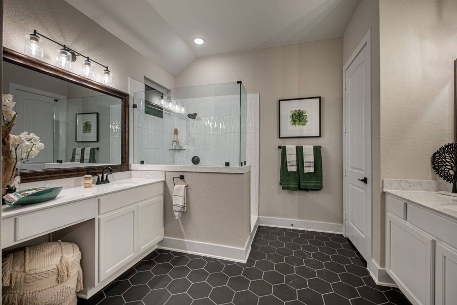 Representative furnished interior of a home built from the Brandon 60′ by Chesmar Homes in Esperanza – New Phase Now Selling, Boerne (Image 6).