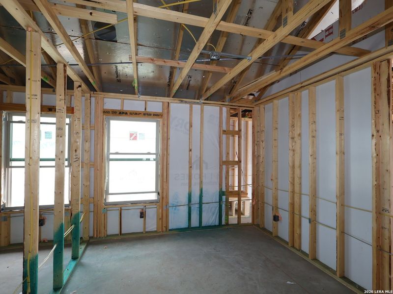In-progress construction of a new home in Greenspoint Heights, Seguin, TX (Image 37).