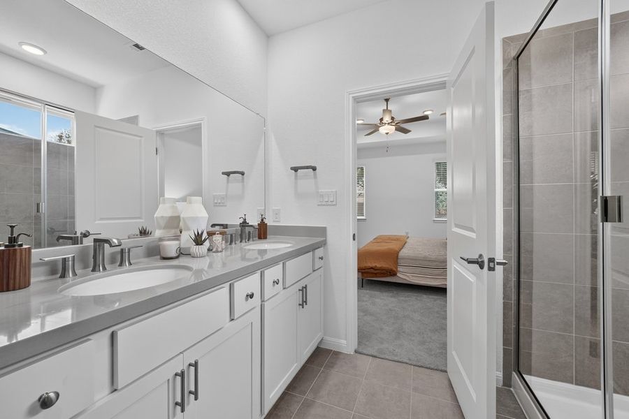 Furnished interior view inside a new home in Lisso, Pflugerville (Image 7).