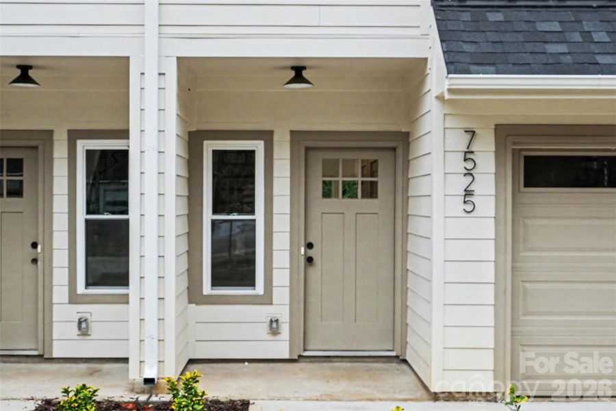 Exterior details and patio area of a home in , Charlotte (Image 4).