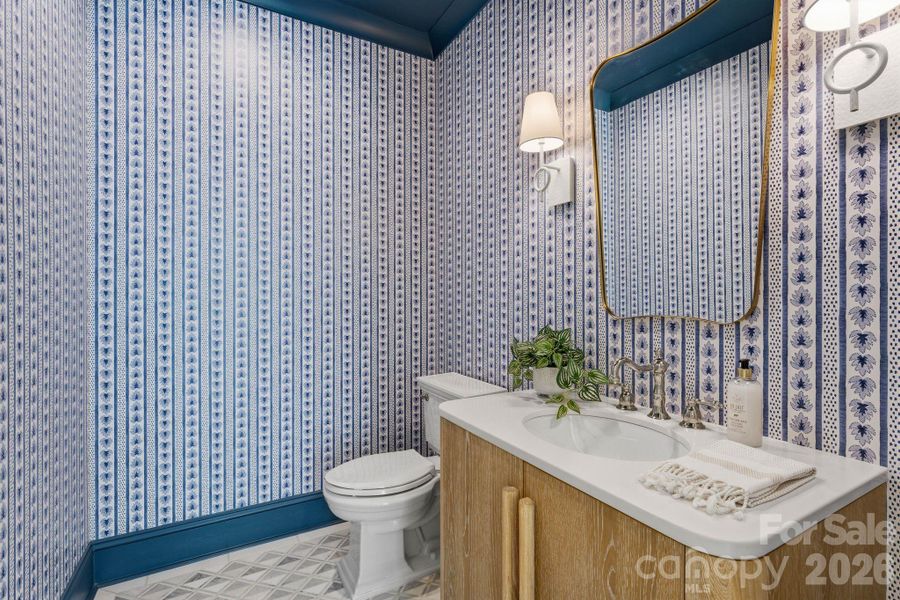 Half Bathroom Upper Level