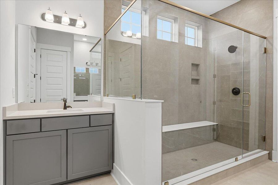 Furnished interior view inside a new home in , Summerville (Image 11).