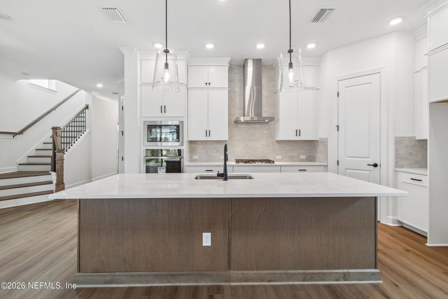 Furnished interior view inside a new home in Seven Pines 40' Front Entry, Jacksonville (Image 10).