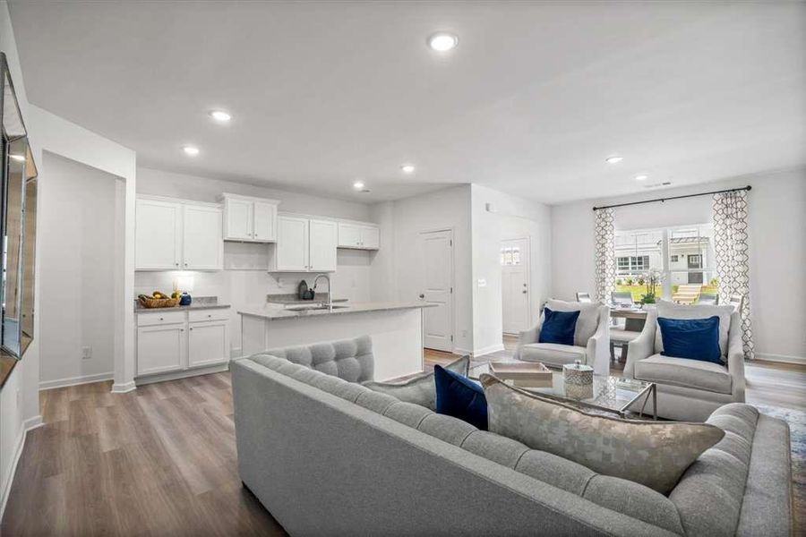 Furnished interior view inside a new home in , Conyers (Image 23).