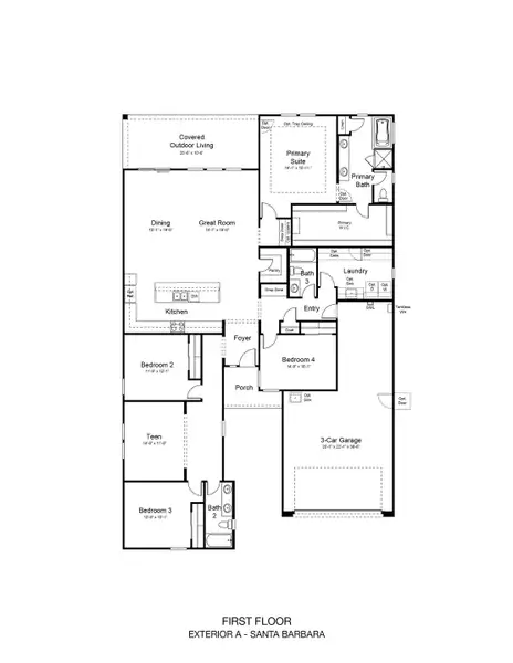 2D floor plan layout of this home in Saddleback, Peoria, AZ (Image 2). 2D floor plan layout of this home in Saddleback, Peoria, AZ (Image 2).
