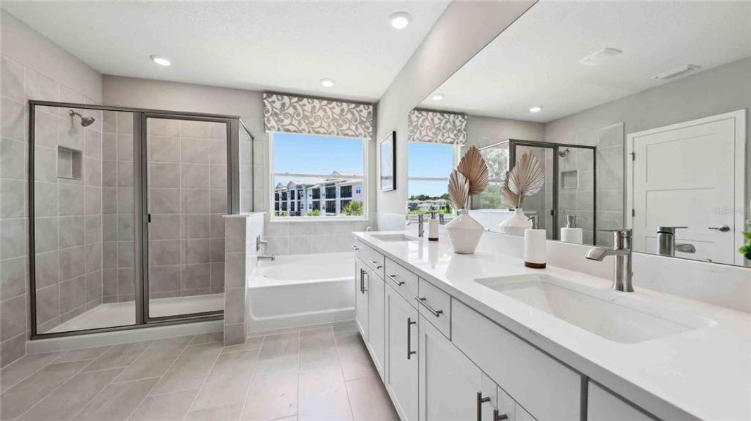 Furnished interior view inside a new home in Waterford, Brooksville (Image 26).