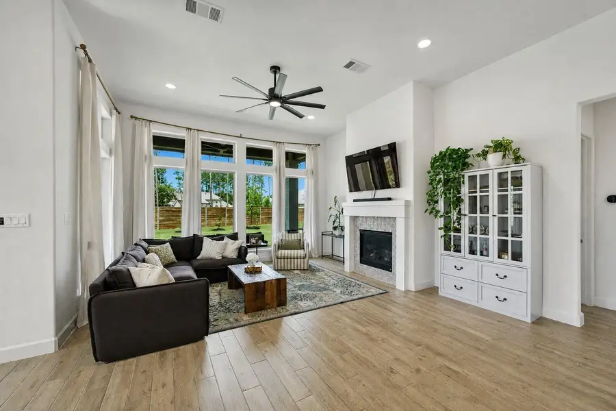 Furnished interior view inside a new home in Artavia, Conroe (Image 6).
