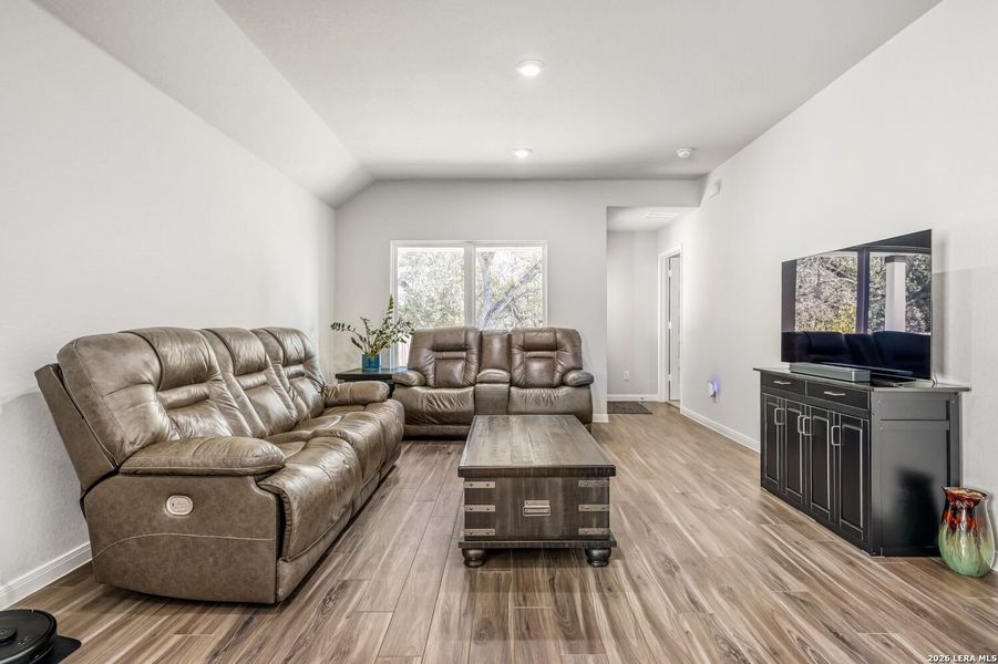 Furnished interior view inside a new home in Timber Creek, San Antonio (Image 11).