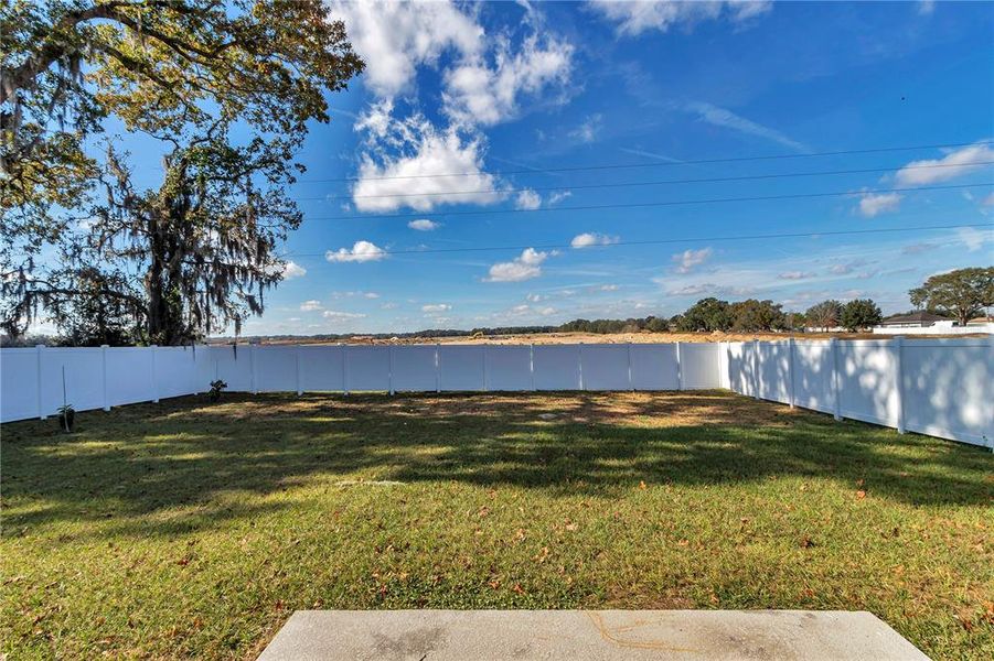 Exterior details and patio area of a home in Diamond Ridge, Belleview (Image 26).