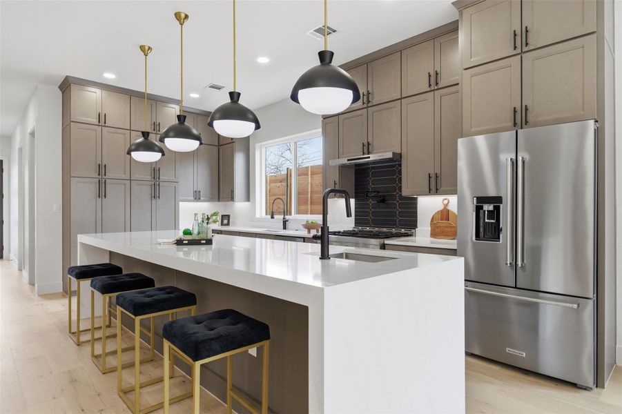 Furnished interior view inside a new home in , Austin (Image 10).