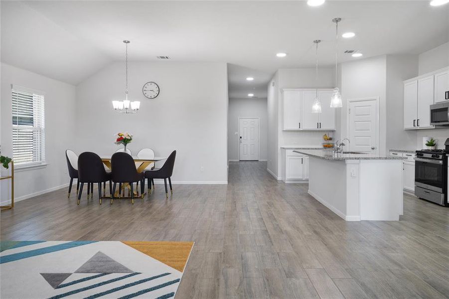 Furnished interior view inside a new home in , Celina (Image 15).