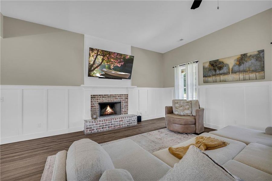 Furnished interior view inside a new home in , Social Circle (Image 35).