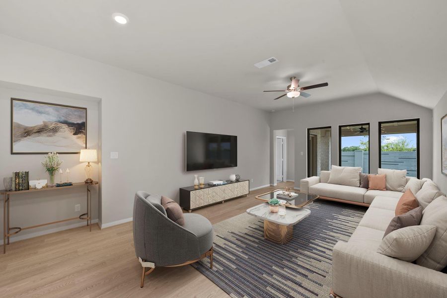 Furnished interior view inside a new home in Jubilee, Hockley (Image 9).