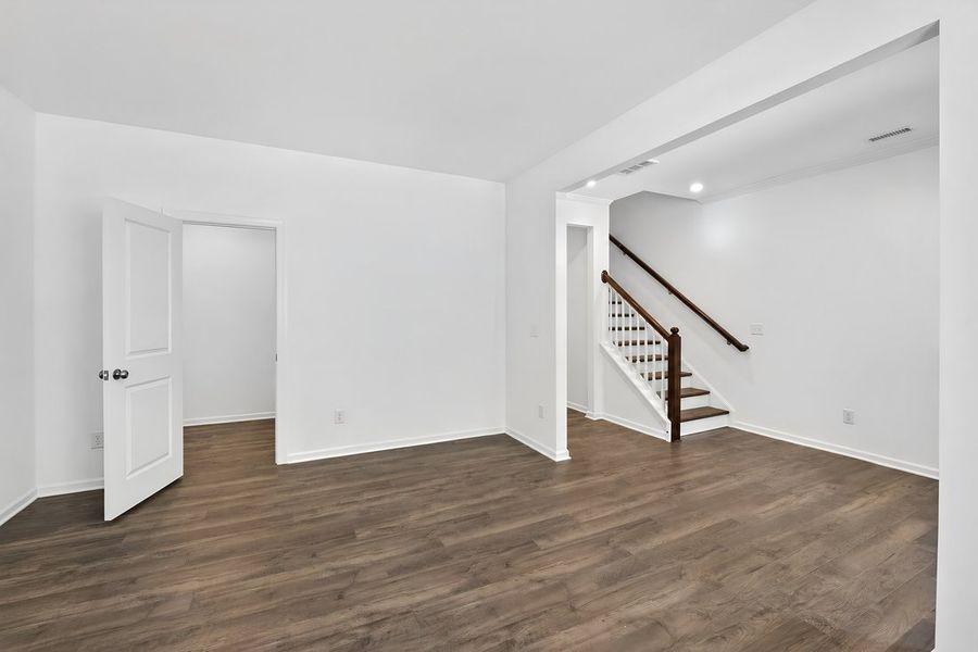 Spacious, unfurnished interior of a new home in Silverstone, Knightdale (Image 40).