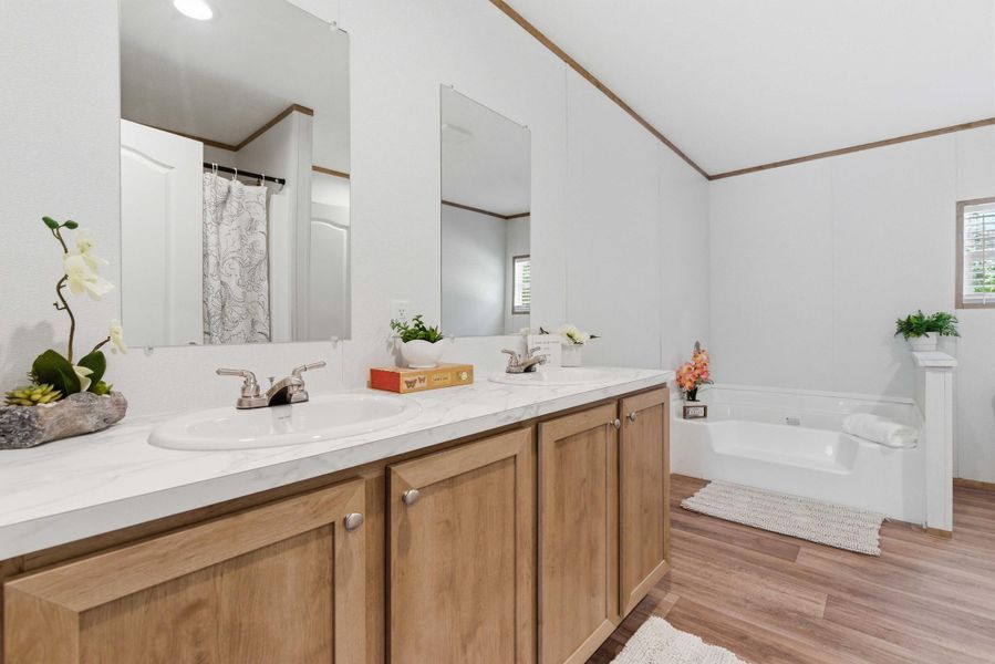 Furnished interior view inside a new home in , Orangeburg (Image 12).