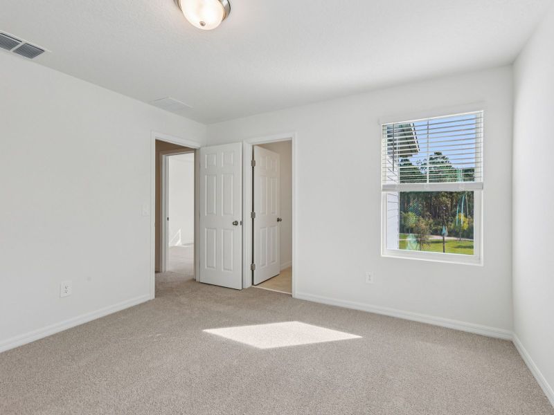 Spacious, unfurnished interior of a new home in The Meadow at Crossprairie Townes, St. Cloud (Image 13). Spacious, unfurnished interior of a new home in The Meadow at Crossprairie Townes, St. Cloud (Image 13).