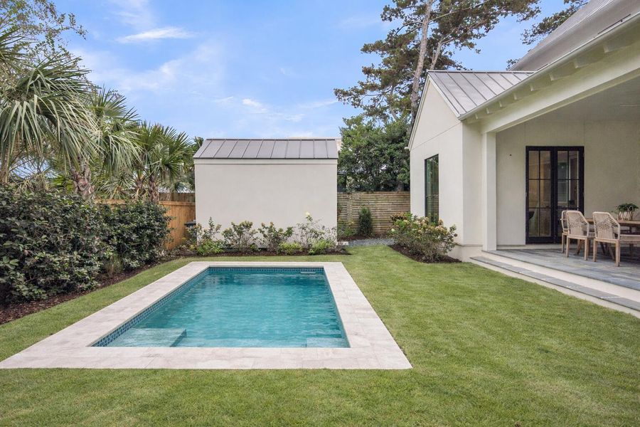 Exterior details and patio area of a home in , Mount Pleasant (Image 4).