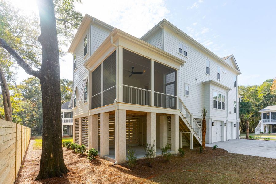 Exterior details and patio area of a home in , Mount Pleasant (Image 26).