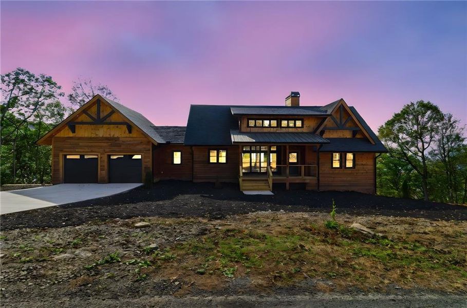 Front exterior of a new home in , Jasper, GA, highlighting curb appeal (Image 1). Front exterior of a new home in , Jasper, GA, highlighting curb appeal (Image 1).