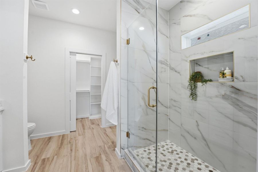 Furnished interior view inside a new home in , La Porte (Image 25).