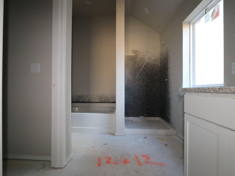 In-progress construction of a new home in Cascades at Onion Creek, Austin, TX (Image 8). In-progress construction of a new home in Cascades at Onion Creek, Austin, TX (Image 8).