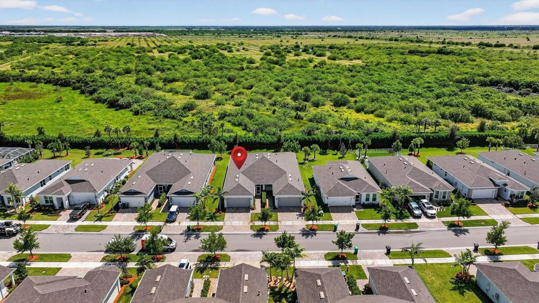 Front exterior of a new home in , Port St. Lucie, FL, highlighting curb appeal (Image 18).