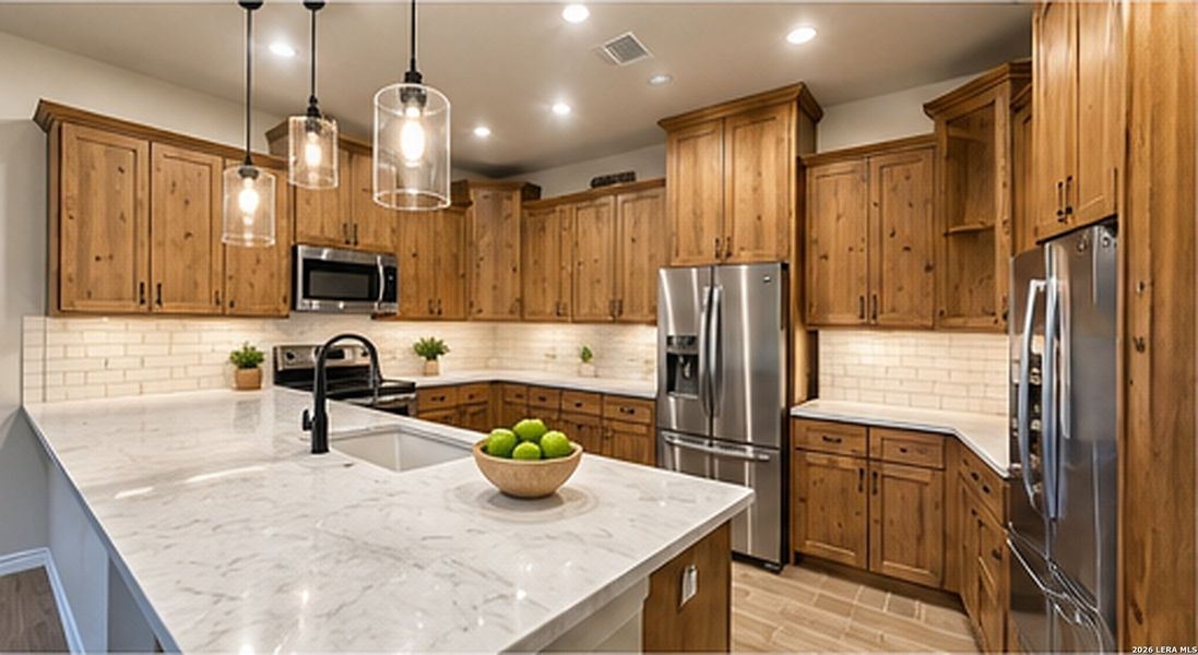 Furnished interior view inside a new home in , Canyon Lake (Image 4).
