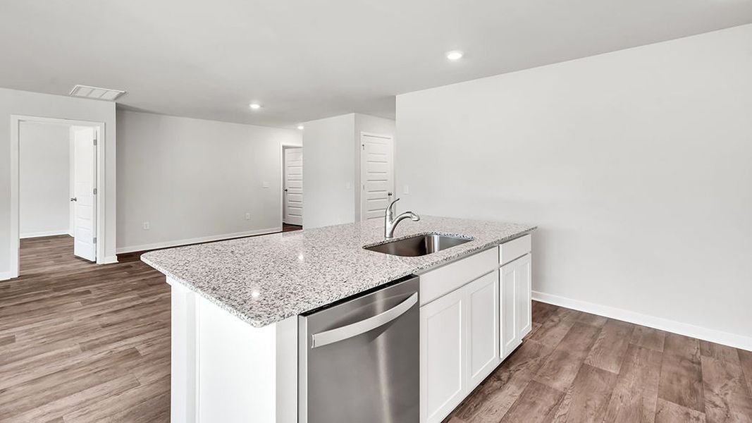 Furnished interior view inside a new home in Vineyard Trail, Jacksonville (Image 10).