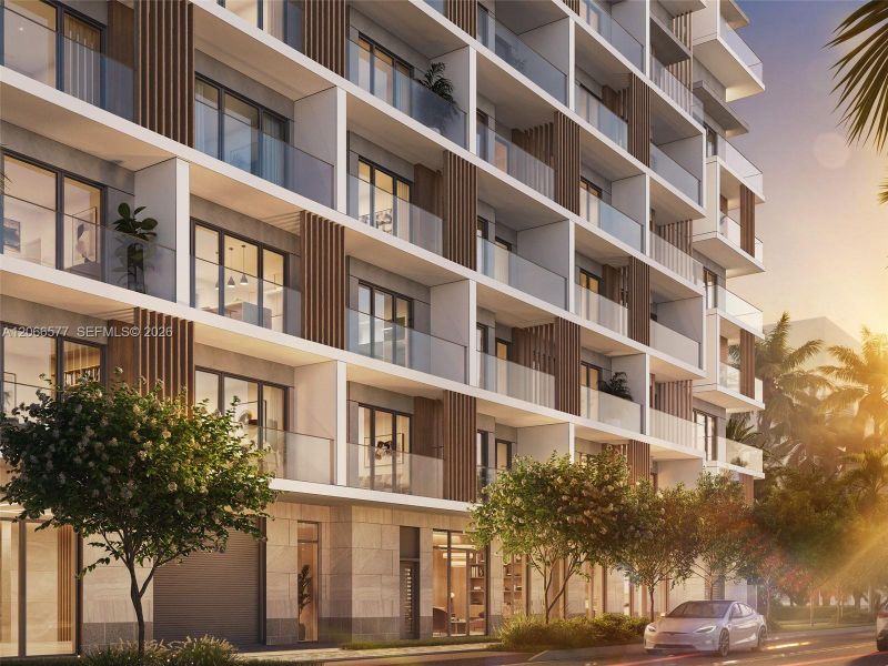 Condo located in Miami, FL showcasing its design and architecture (Image 3).