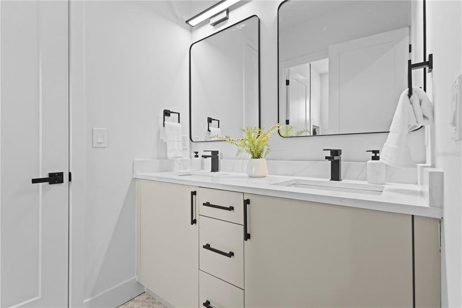 Furnished interior view inside a new home in , Tampa (Image 68).