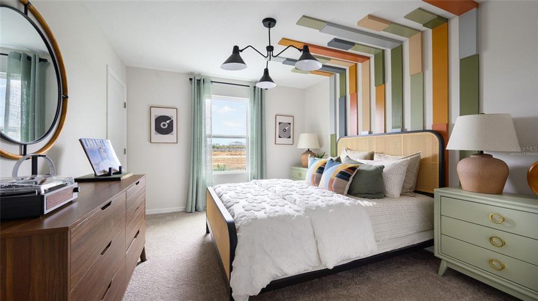 Furnished interior view inside a new home in Two Rivers, Zephyrhills (Image 11). Furnished interior view inside a new home in Two Rivers, Zephyrhills (Image 11).