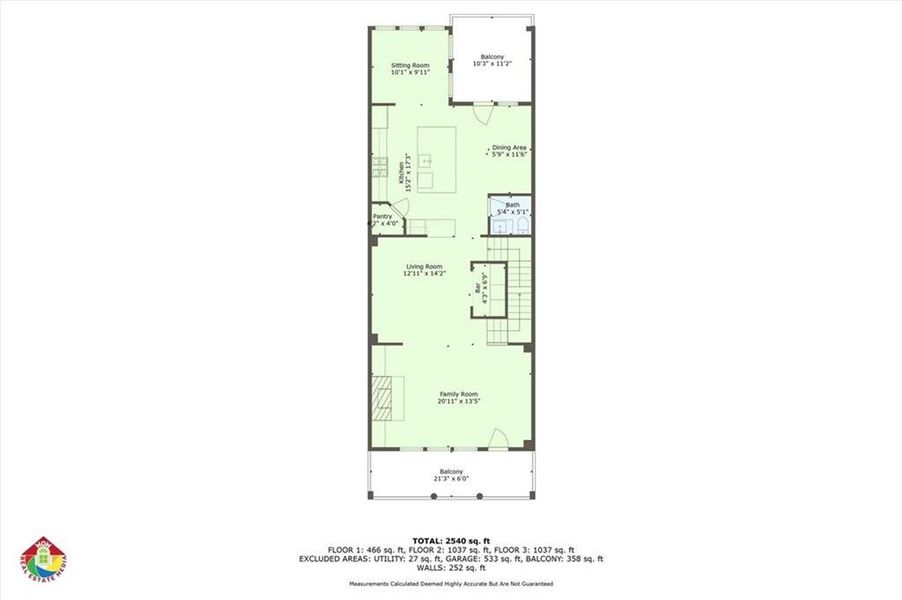 2D floor plan layout of this home in , Woodstock, GA (Image 6).