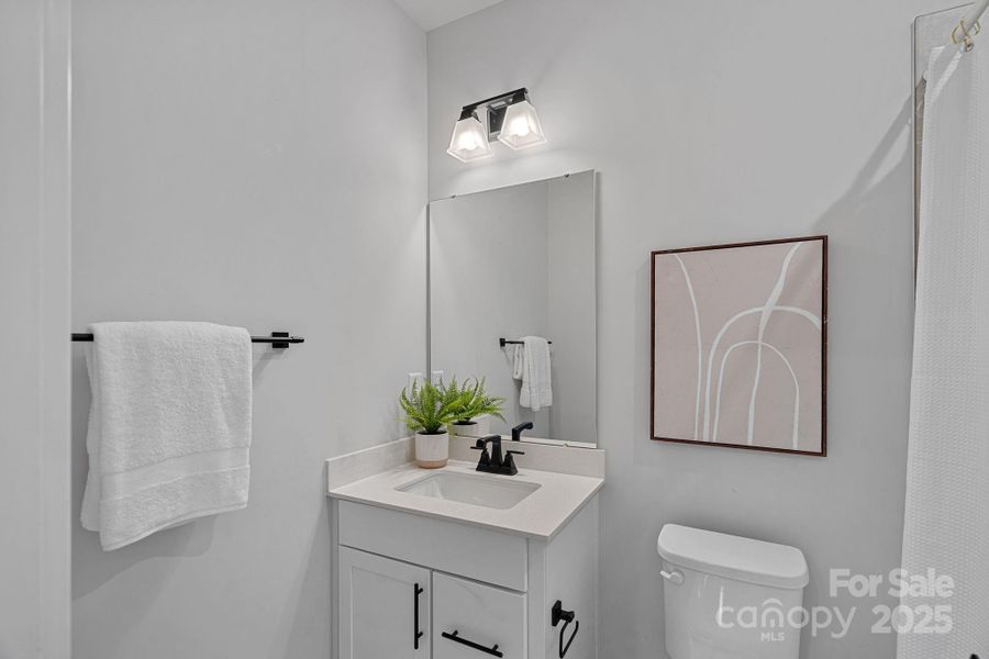 Furnished interior view inside a new home in , Charlotte (Image 24).