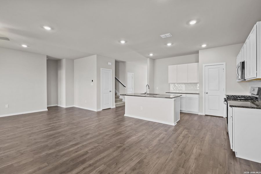 Furnished interior view inside a new home in Summerlin, San Antonio (Image 16).