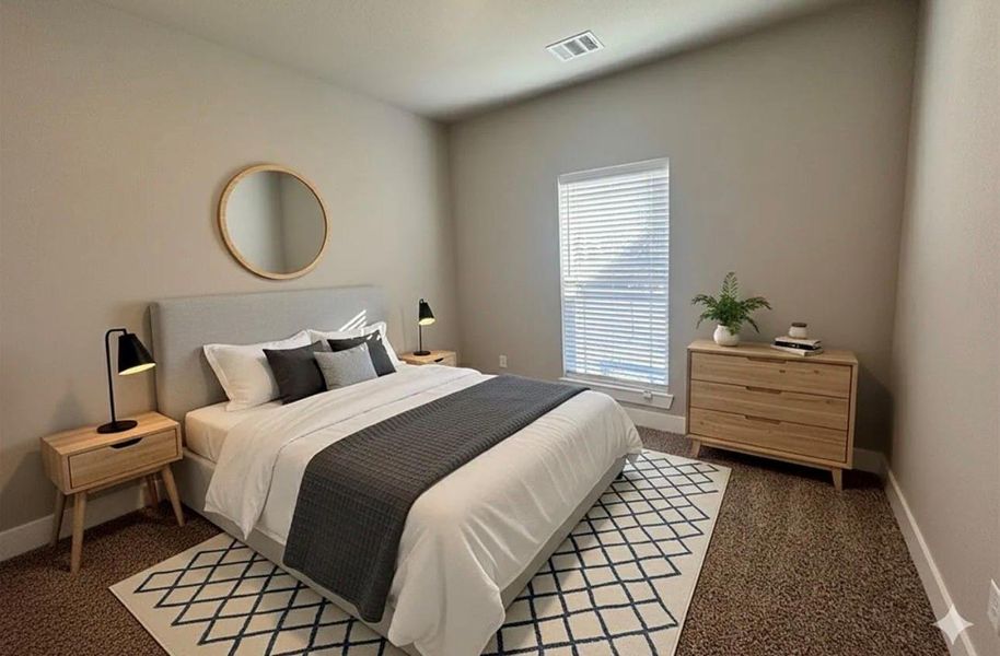 Furnished interior view inside a new home in , College Station (Image 11). Furnished interior view inside a new home in , College Station (Image 11).