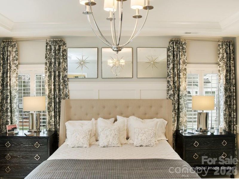 Furnished interior view inside a new home in , Fort Mill (Image 20).