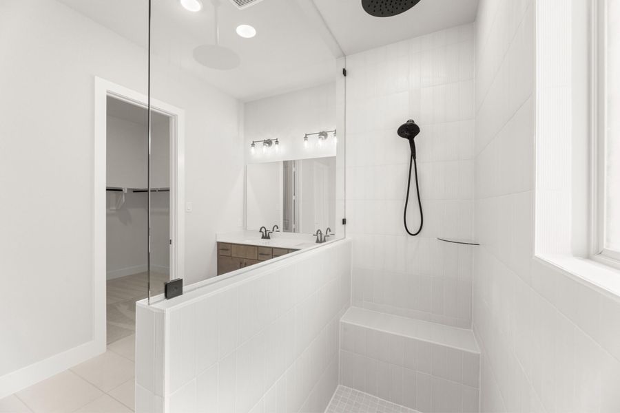 Furnished interior view inside a new home in Inspiration Collection 60 at Painted Tree, McKinney (Image 8). Furnished interior view inside a new home in Inspiration Collection 60 at Painted Tree, McKinney (Image 8).