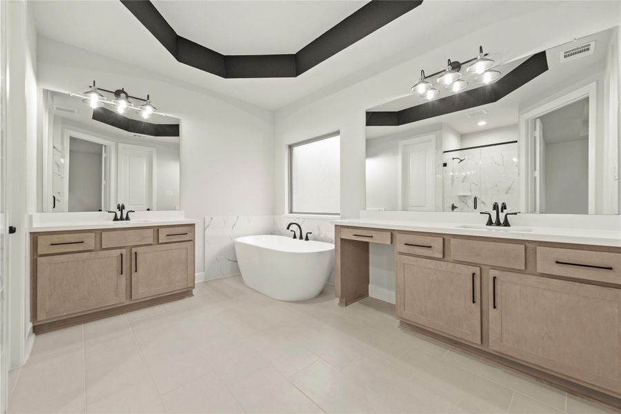 Furnished interior view inside a new home in Kresston, Montgomery (Image 16).