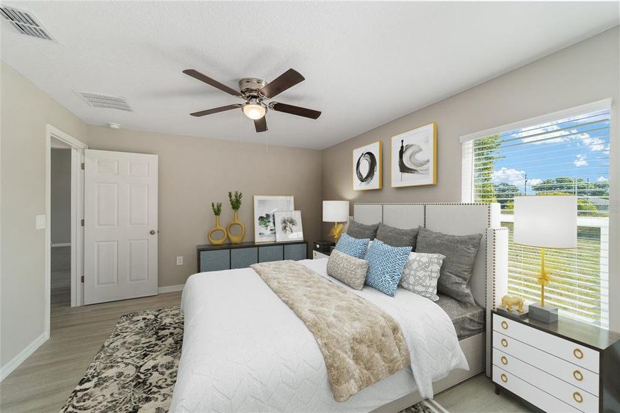 Furnished interior view inside a new home in , Ocklawaha (Image 11).