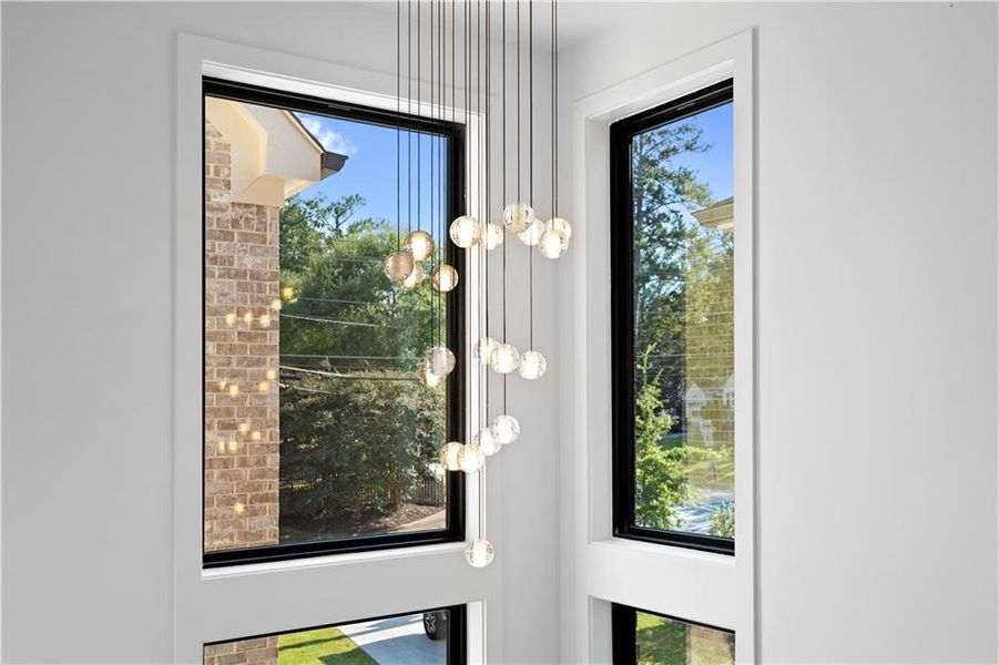 Close-up of interior finishes inside a home in , Atlanta (Image 60).