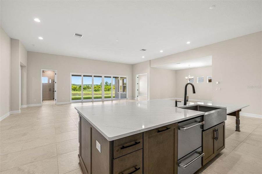 Furnished interior view inside a new home in , Zephyrhills (Image 7).