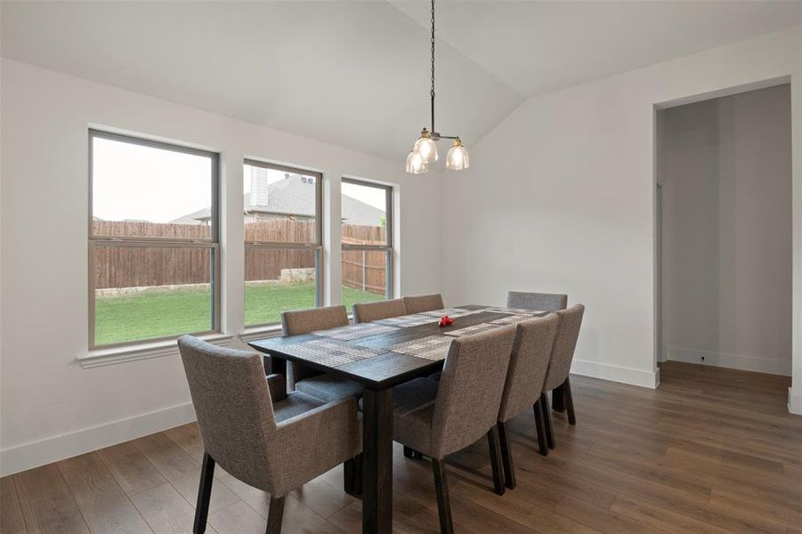 Furnished interior view inside a new home in , Saginaw (Image 14).