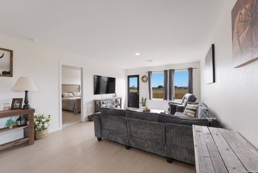 Furnished interior view inside a new home in Spring Grove, Converse (Image 18).