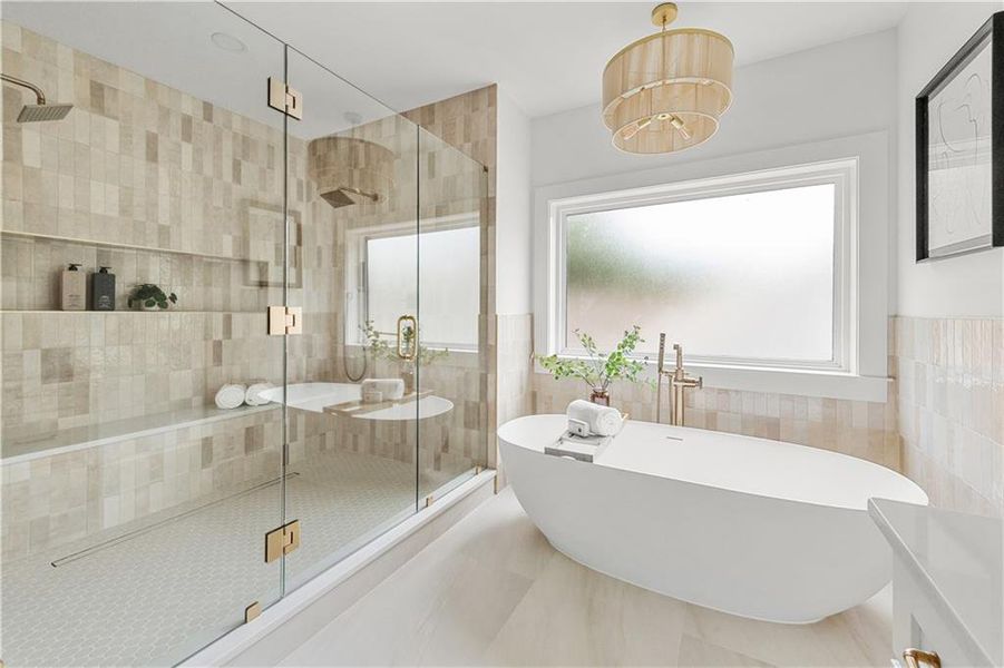 Furnished interior view inside a new home in , Smyrna (Image 34).