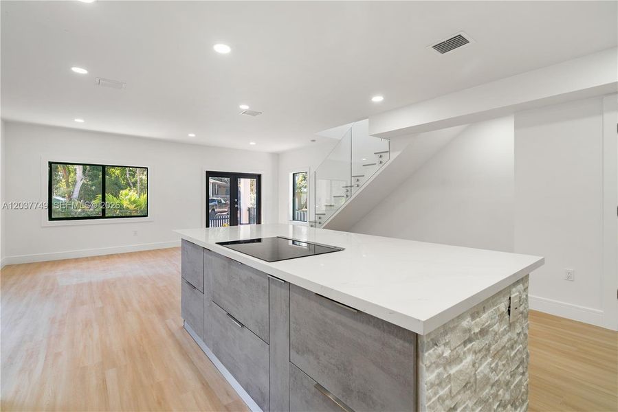 Furnished interior view inside a new home in , Key Largo (Image 6).
