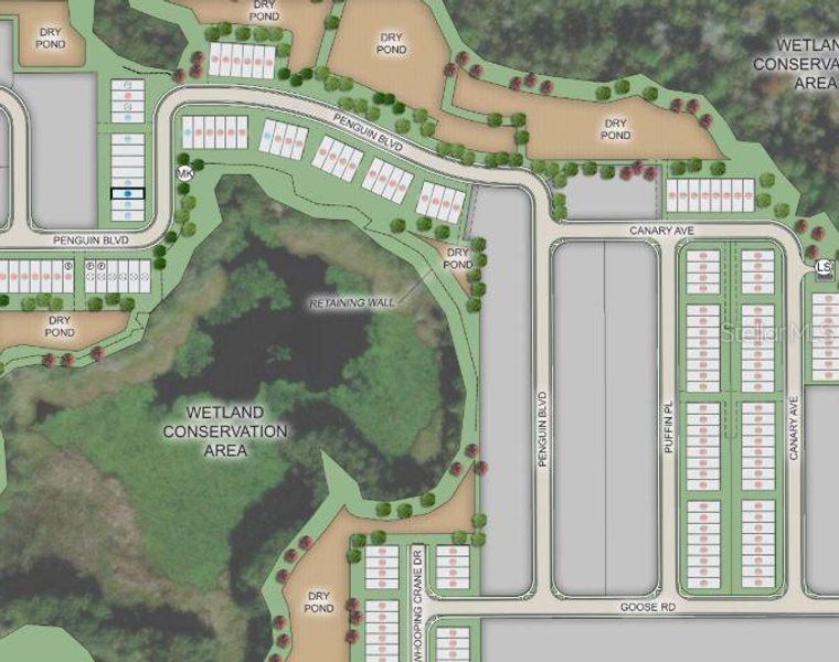 Horse Creek at Crosswinds ~ Site Map