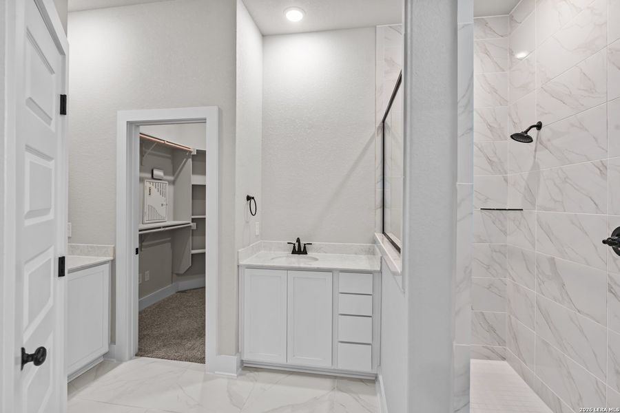 Furnished interior view inside a new home in Stillwater Ranch, San Antonio (Image 6).