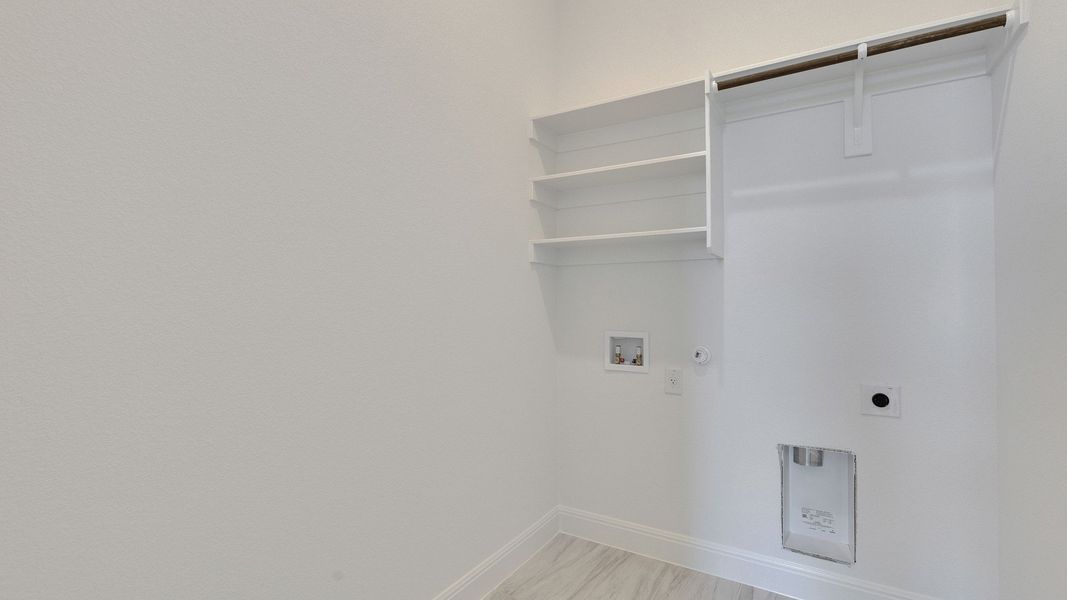 Furnished interior view inside a new home in Preserve at Lakeside Meadows, Pflugerville (Image 27).