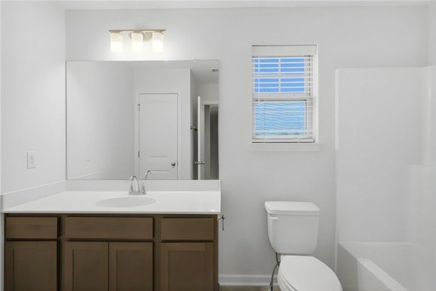 Furnished interior view inside a new home in Wheatfield, Shelbyville (Image 5).