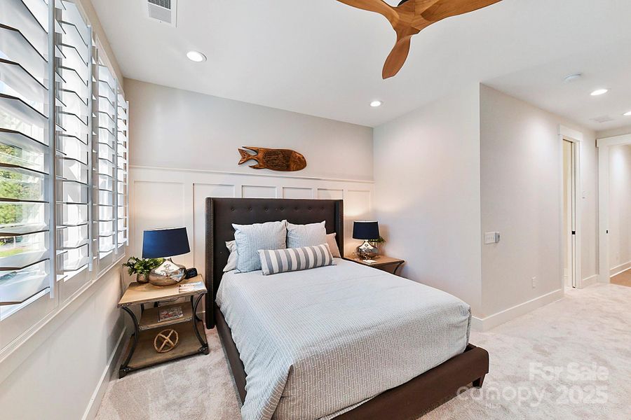 Furnished interior view inside a new home in , Weddington (Image 16).